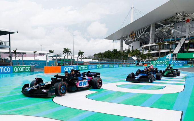Závody formulí 1 z Lega před VC Miami F1 2025