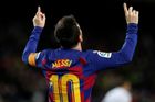 Trenér Setién prožil s Barcelonou vítěznou premiéru, jediným gólem rozhodl Messi