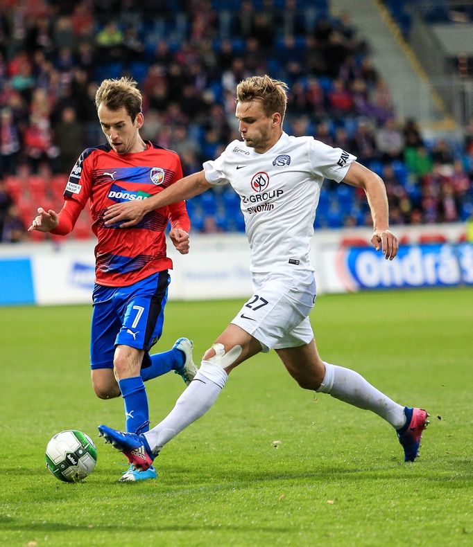 Česká liga: Plzeň - Slovácko: Hořava, Břečka