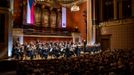 Snímek z vystoupení Tonhalle-Orchesteru Zürich na Dvořákově Praze.