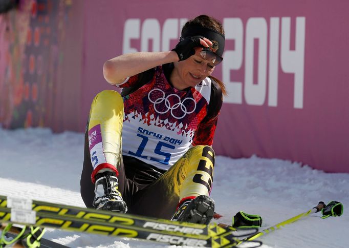 Soči 2014, 30 km Ž: Katrin Zellerová, Německo