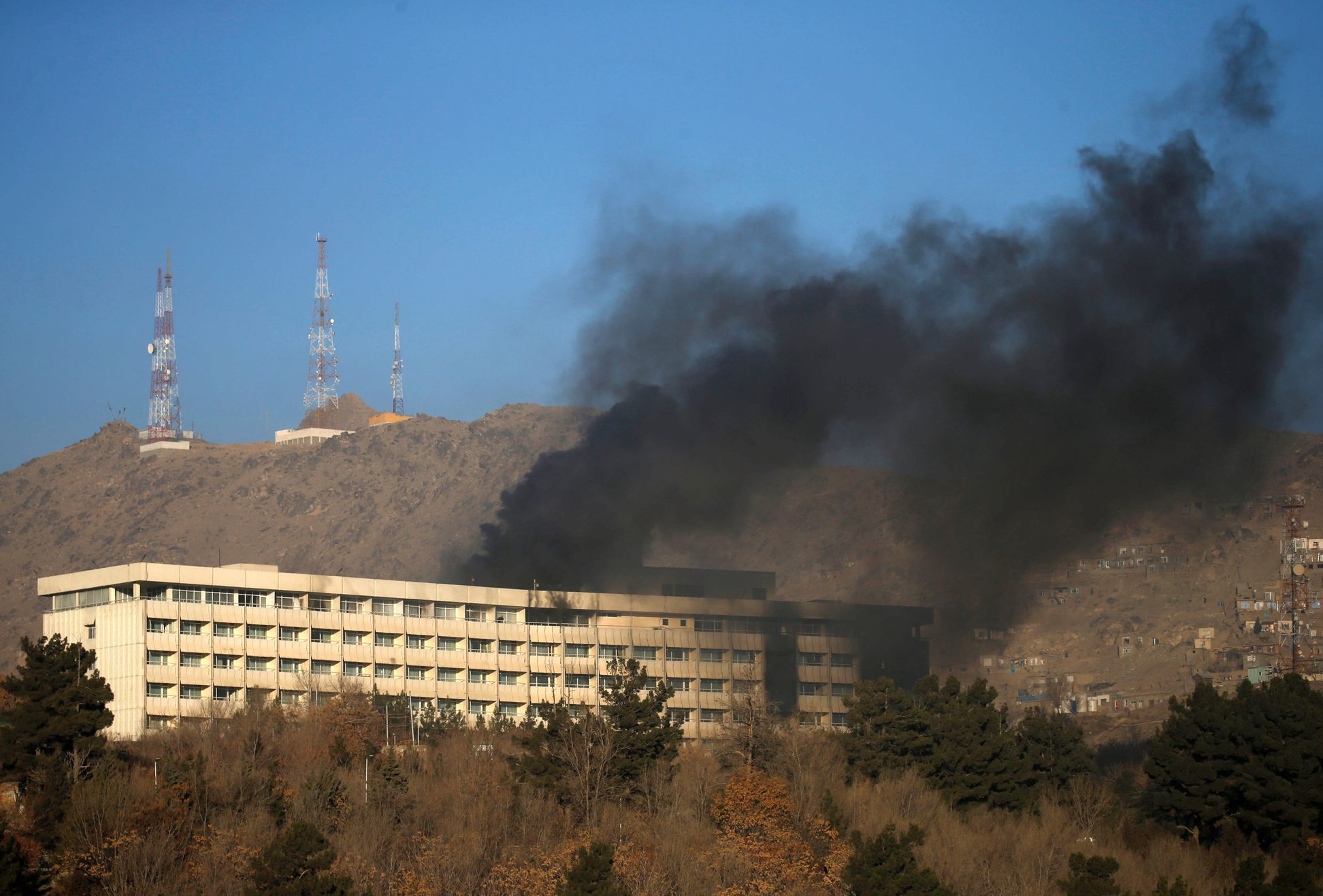 Na kábulský hotel Intercontinental zaútočili ozbrojenci.