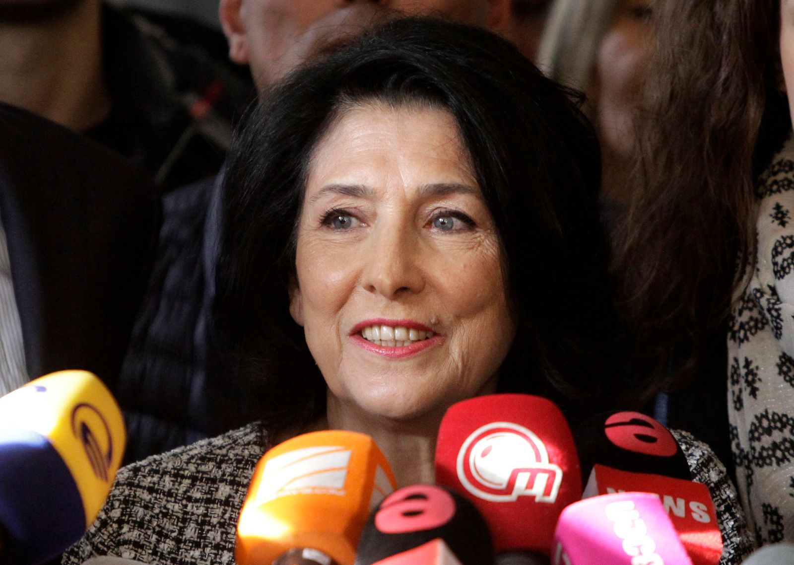 Gruzínská prezidentka Salome Zurabišviliová.