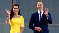 Kate a William dorazili na oficiální návštěvu Austrálie.