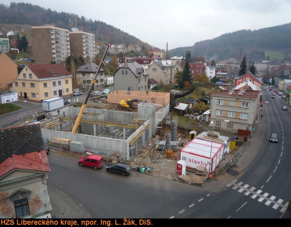 Hasičská stanice v Tanvaldě