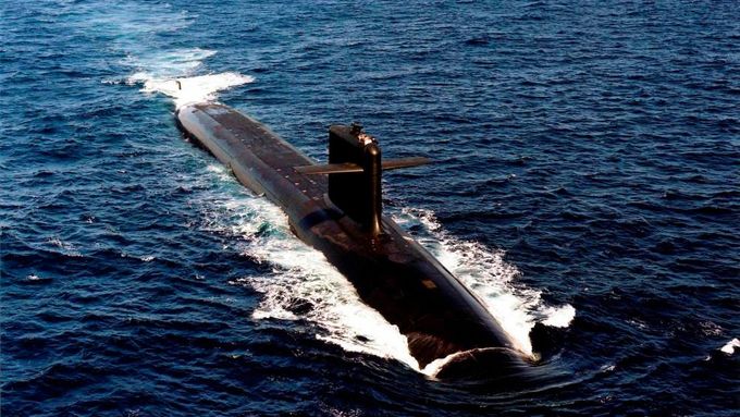 Francouzská jaderná ponorka Le Triomphant
