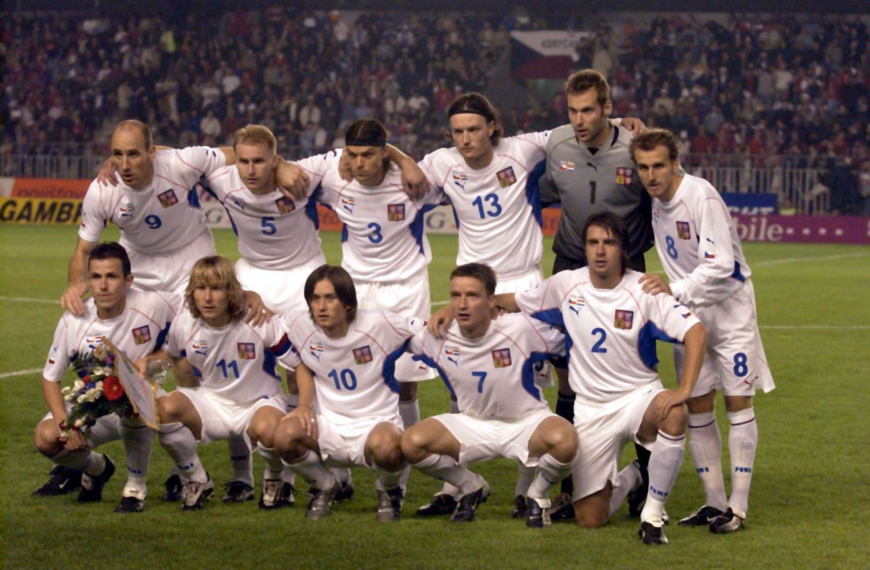 Fotbalové dresy Česka 2002