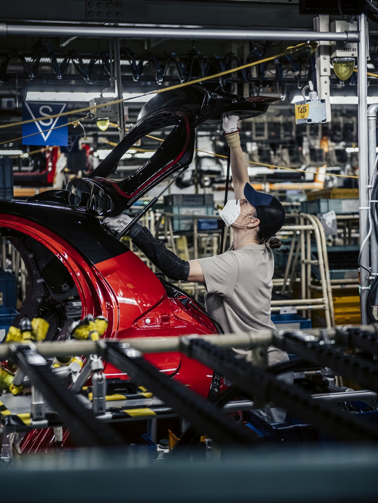 Toyota Yaris výroba továrna Kolín
