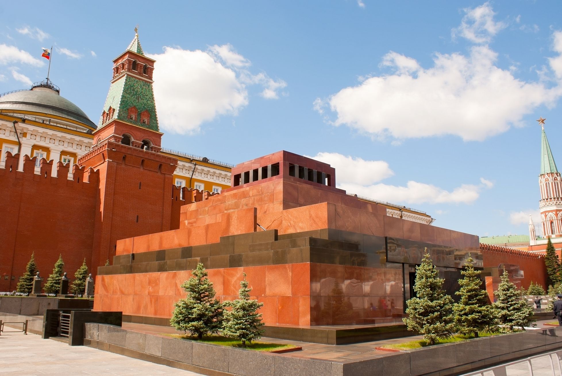 Lenin, mauzoleum, Moskva, SSSR, Rusko