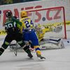 Hokej, extraliga, Zlín - Karlovy Vary: Tomáš Štůrala, Petr Zámorský (24) - Radim Hruška (39)