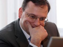Ministr práce a sociálních věcí Petr Nečas