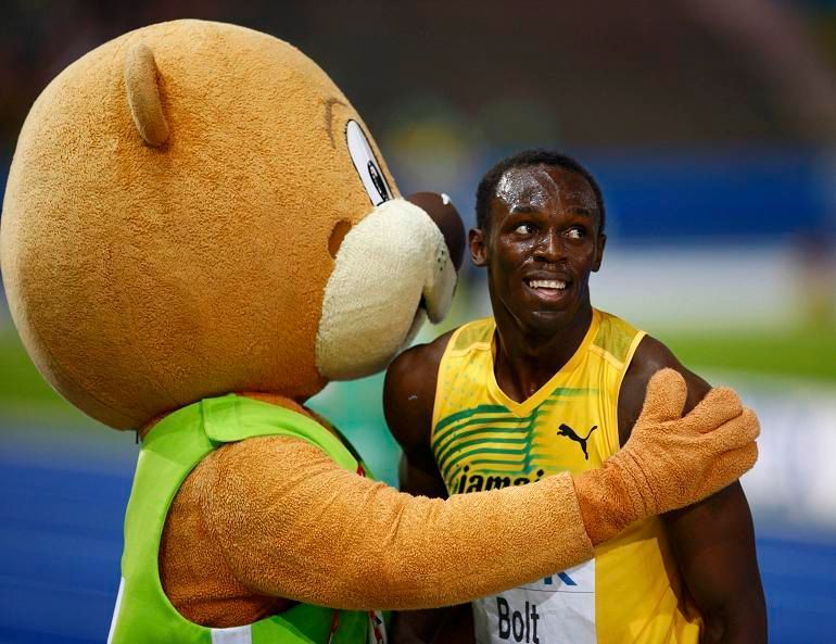 Usain Bolt - zlato a světový rekord