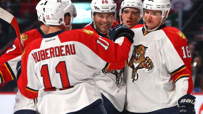 Aleksander Barkov a Jonathan Huberdeau (Florida Panthers)