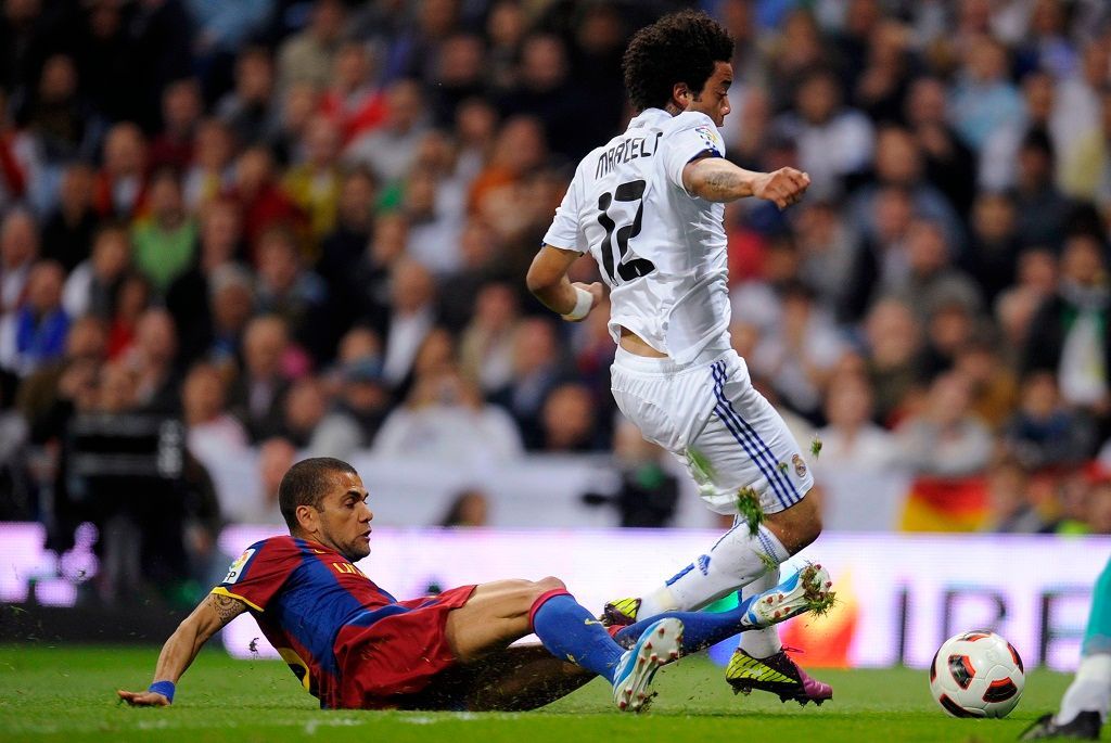 Real Madrid - Barcelona (Dani Alves, Marcelo)