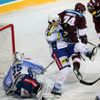 Extraliga, Sparta Praha - Kometa Brno: Daniel Přibyl - Jiří Trvaj a Tomáš Malec