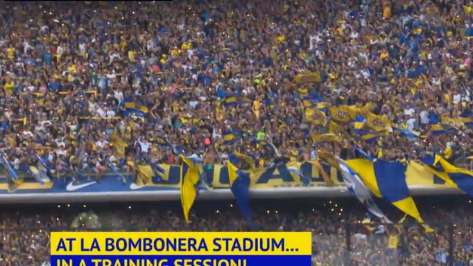 Trénink Boca Juniors