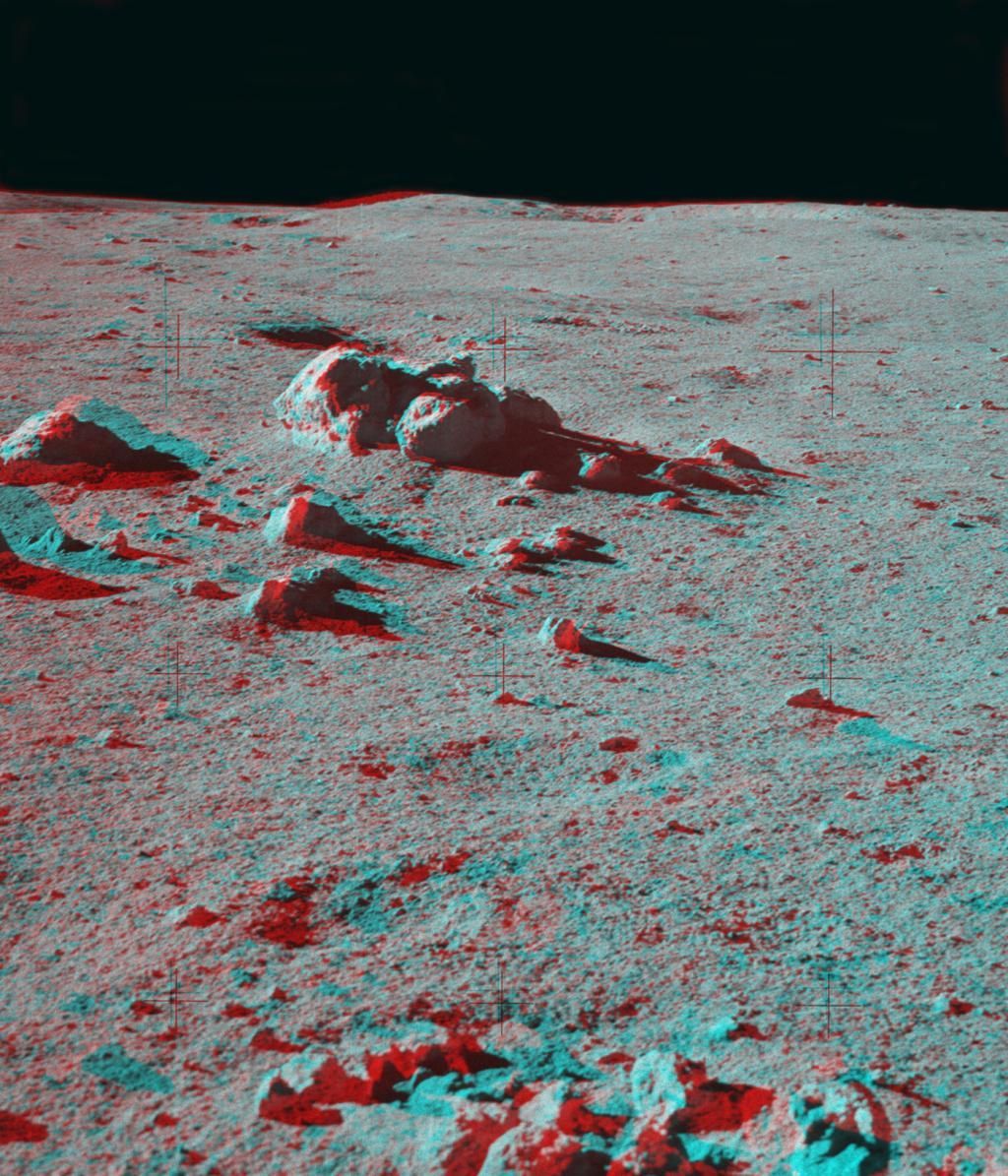 3D - Apollo 14 na Měsíci