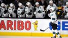 NHL, LA KIngs - San Jose: Tommy Wingels (57) slaví gól