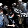 Protesty v Aténách