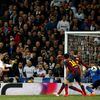 Real Madrid's Benzema scores a goal against Barcelona during La Liga's second 'Clasico' soccer match of the season in Madrid