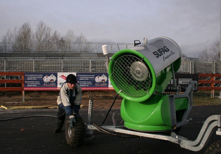 1. zasněžování Vesec