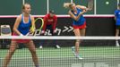 Krejčíková, Siniaková vs. Niculescuová/Beguová, Fed Cup, Česko vs. Rumunsko