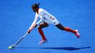 Women's Pool B Argentina v India - Olympic Hockey Centre - Rio de Janeiro, Brazil - 13/08/2016. Nikki Pradhan (IND) of India competes.