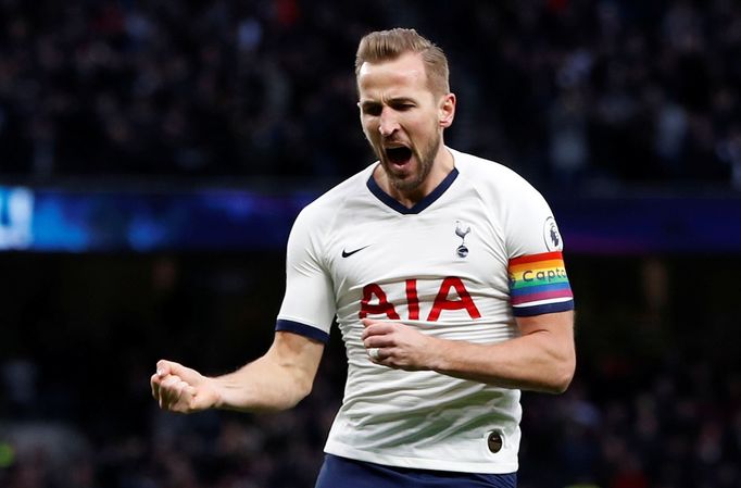 Soccer Football - Premier League - Tottenham Hotspur v Burnley - Tottenham Hotspur Stadium, London, Britain - December 7, 2019  Tottenham Hotspur's Harry Kane celebrates