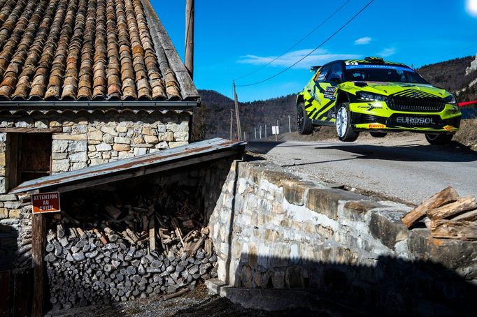 François Delecour, Škoda na trati Rallye Monte Carlo 2023