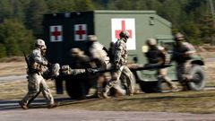 NATO, vojáci, cvičení, Lotyšsko