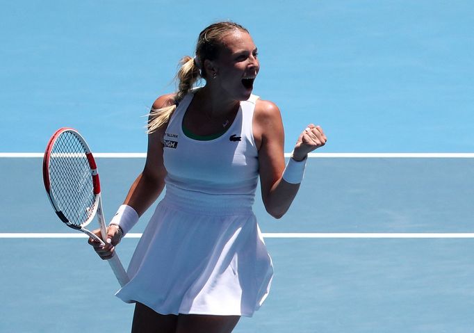 Australian Open 2022, 2. den (Anett Kontaveitová)