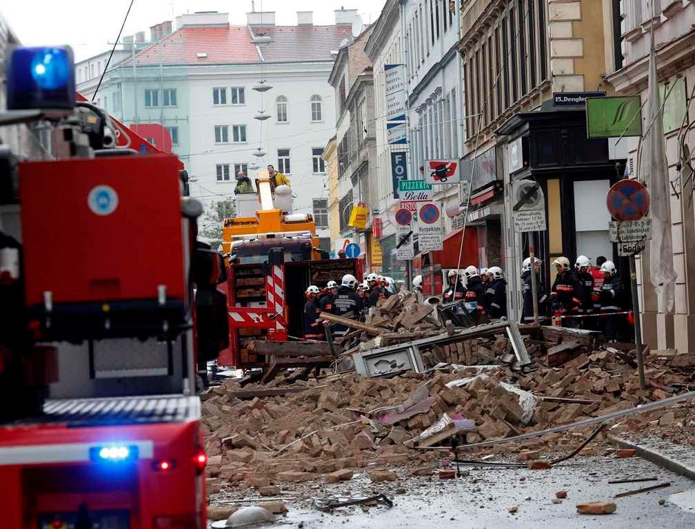 Výbuchu ve Vídni