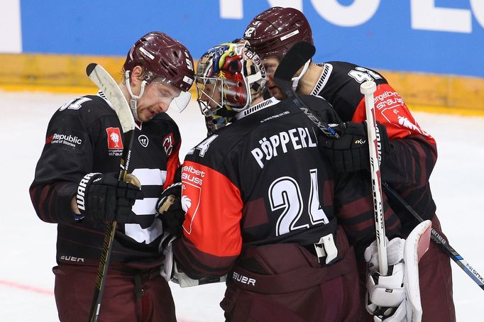 LM: Sparta Praha - SC Bern: Tomáš Pöpperle