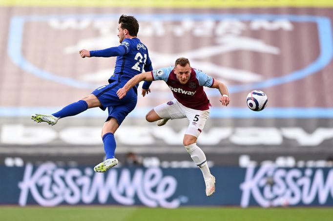 West Ham - Chelsea (Ben Chilwell a Vladimír Coufal)