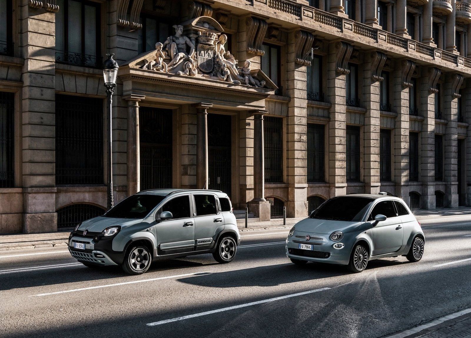 Fiat Panda a 500 Hybrid