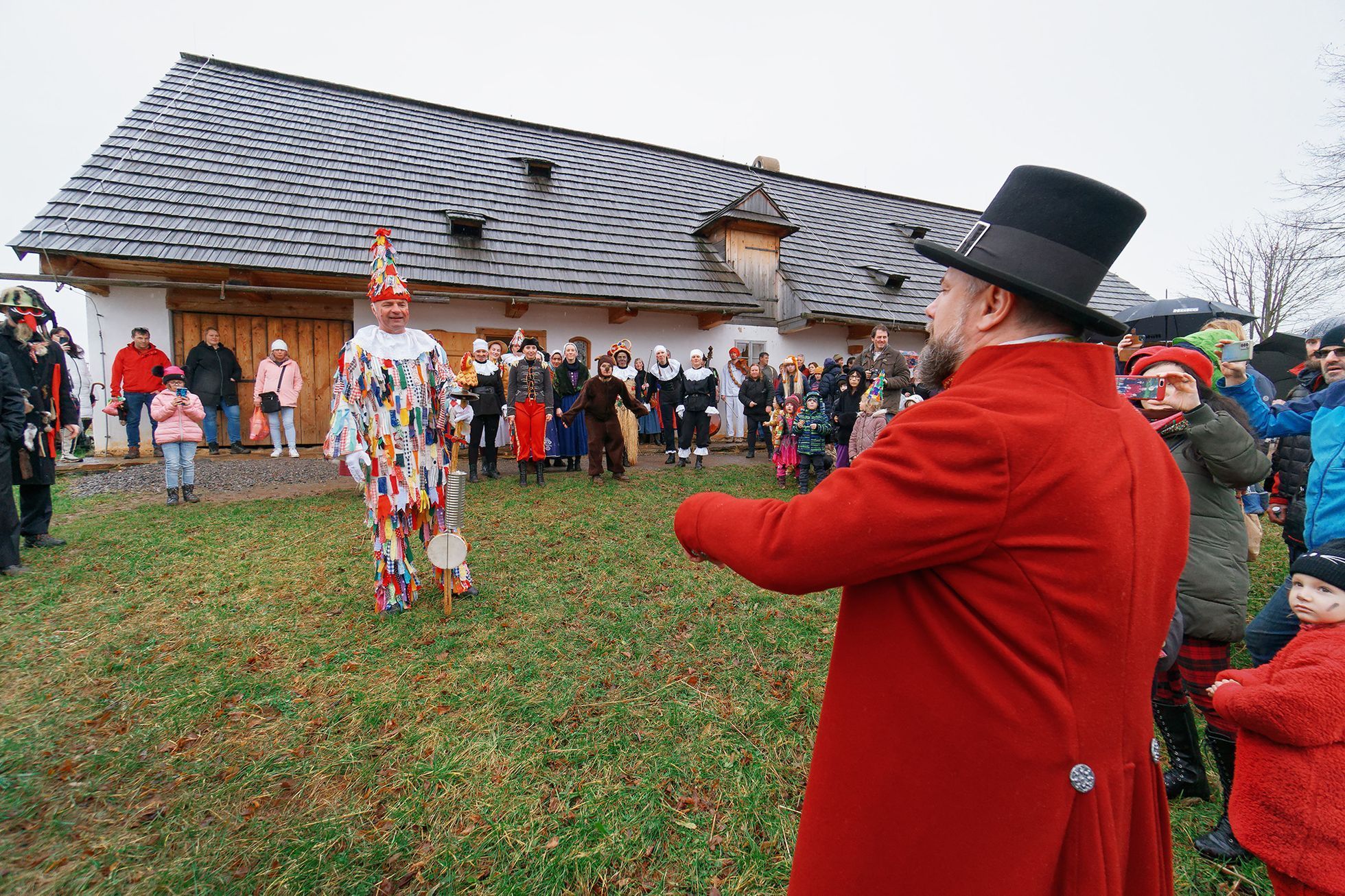Masopust v Muzeu lidových staveb v Kouřimi, 2024