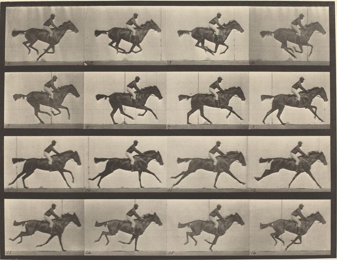 Eadweard Muybridge, fotografie k článku ze série Staré pověsti fotografické