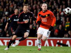 Beckham a Rooney, minulost a současnost Manchesteru United