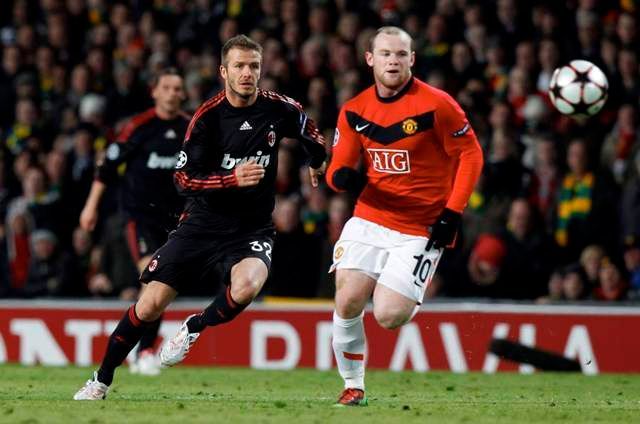 David Beckham vs Wayne Rooney