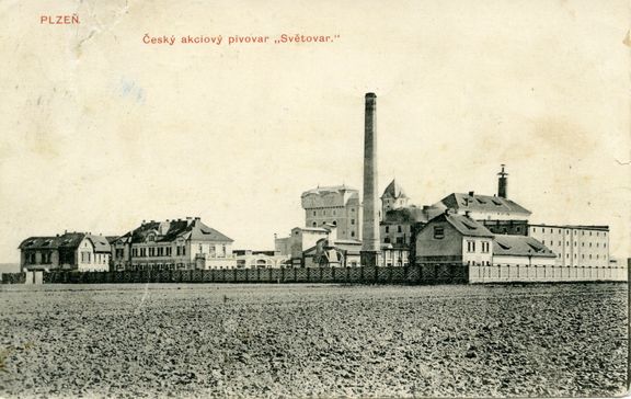 Pohlednice pivovaru Světovar z roku 1914, AS PPAS