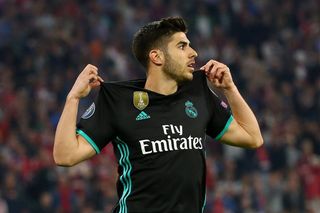 Semifinále LM 2018, Bayern - Real: Marco Asensio