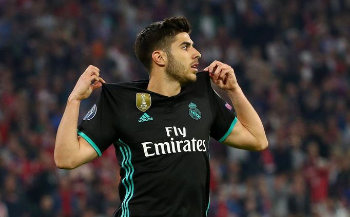 Semifinále LM 2018, Bayern - Real: Marco Asensio