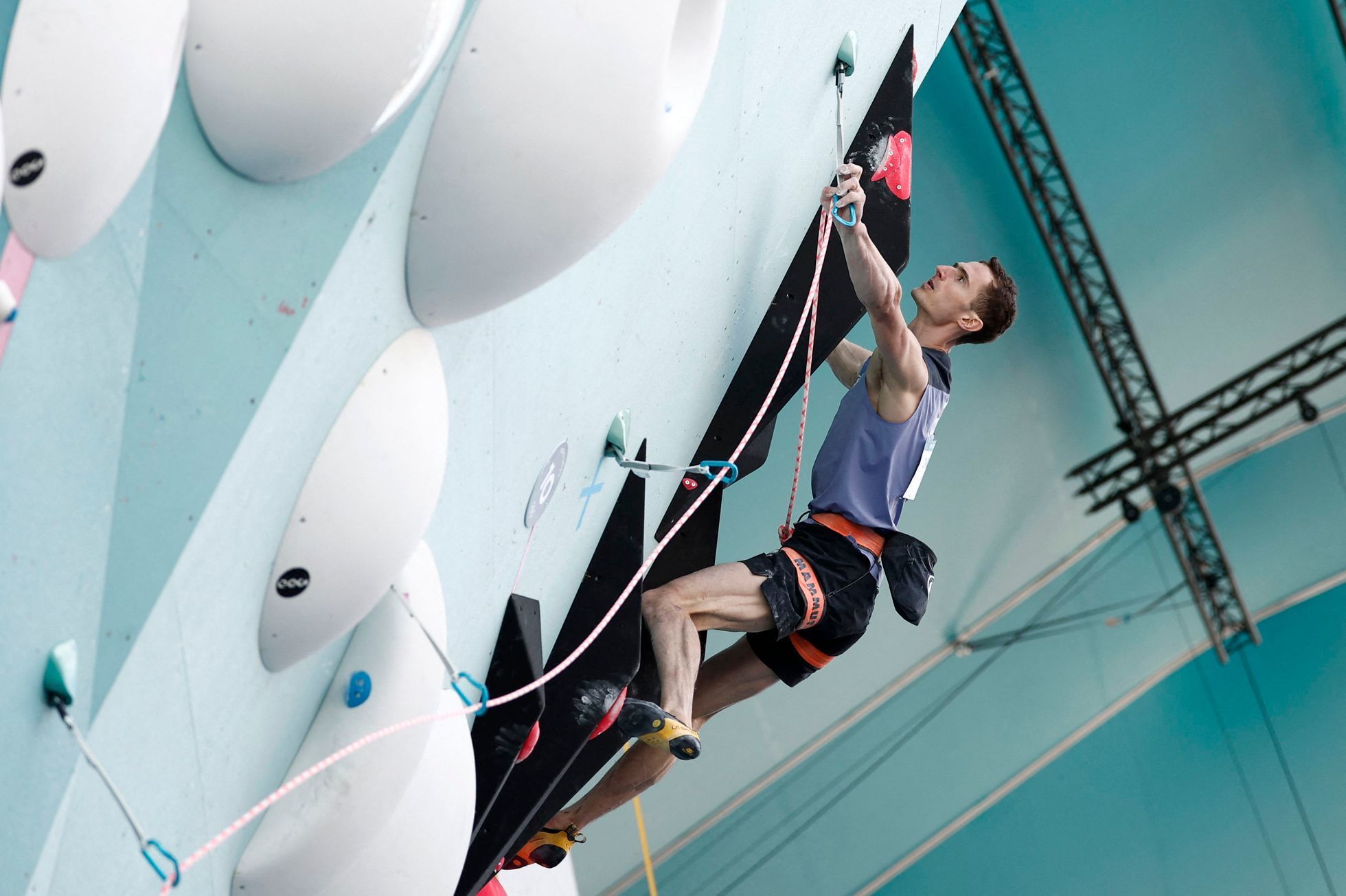 Adam Ondra na OH 2024 v Paříži