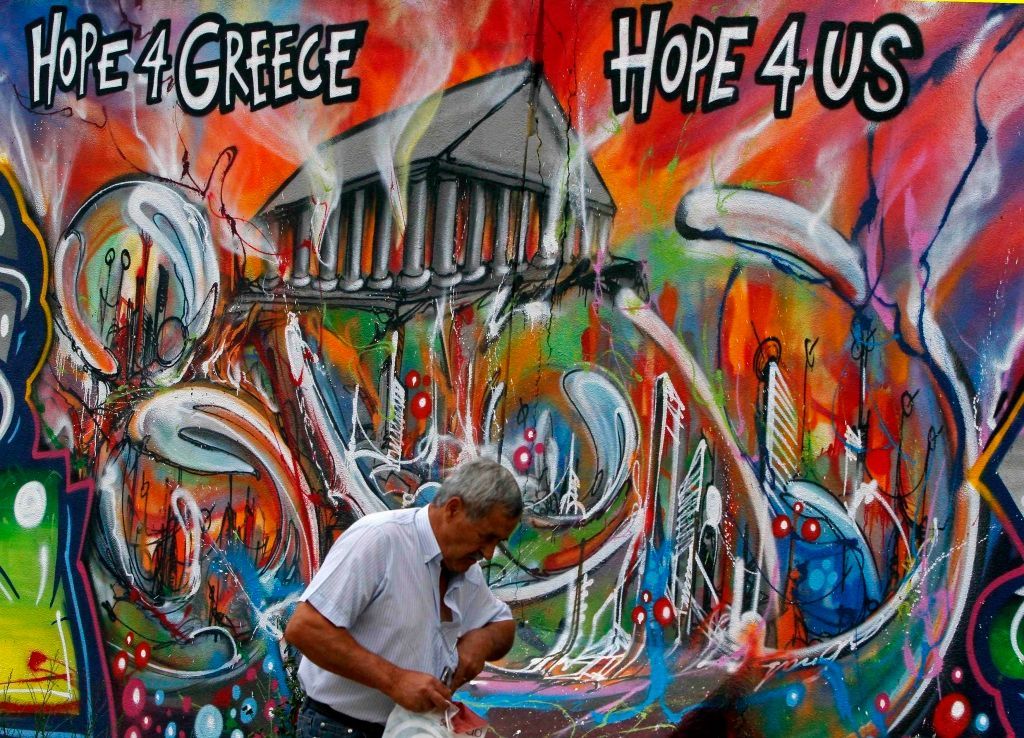 Vleklá řecká krize v obrazech