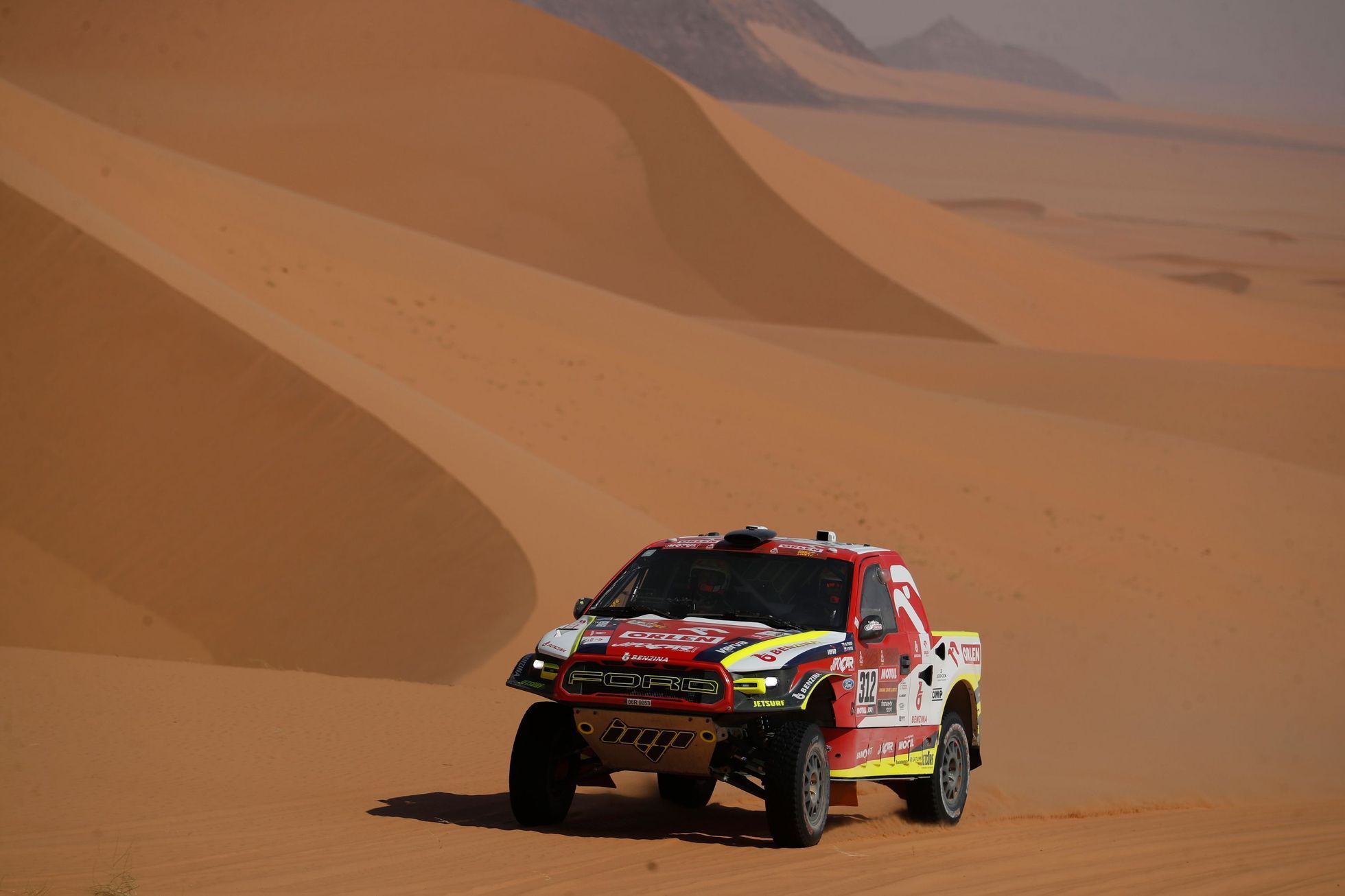 Martin Prokop (Ford) v 3. etapě Rallye Dakar 2021