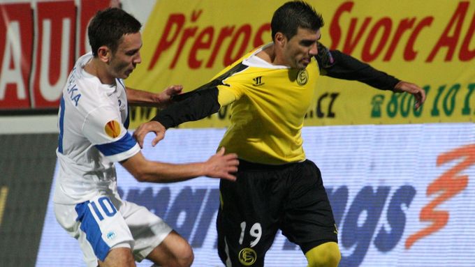 Fotbalisté Sevilly získali v Liberci bod na poslední chvíli.