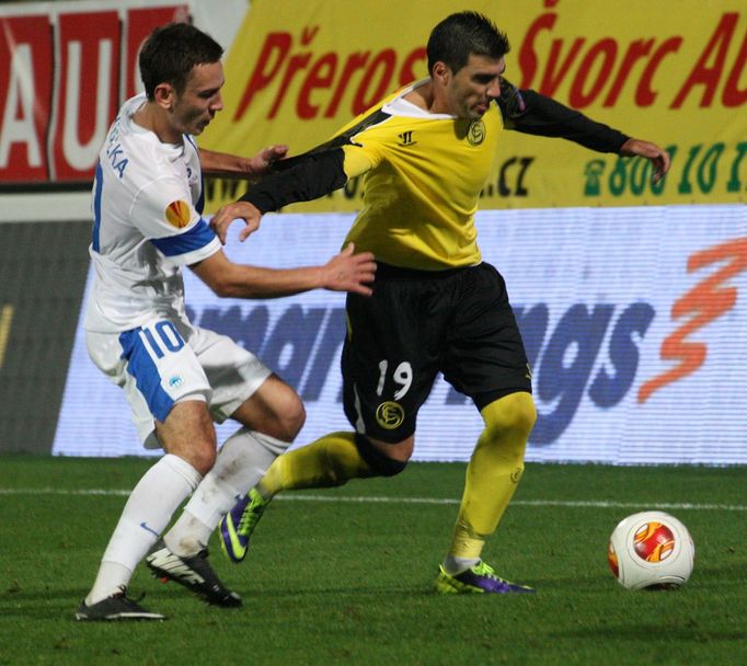 El, Liberec - FC Sevilla: Sergii Rybalka - José Antonio Reyes