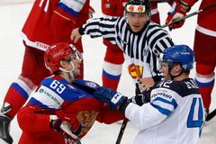 Finští hokejisté zdolali v boji o pozici v Tour Rusko 3:0