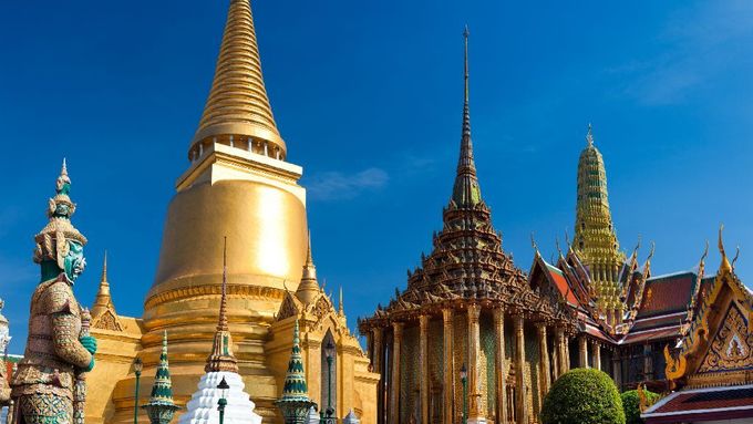 Bangkok - areál Královského paláce