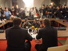 Facing the music. The press conference of Jiří Čunek